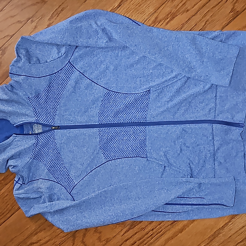 ZELLA BLUE ACTIVE WEAR JACKET sz XL
